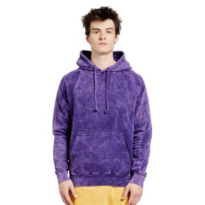 LST004 Lane Seven Vintage Raglan Hooded Sweatshirt