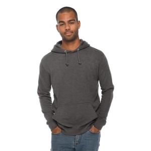 LS13001 Lane Seven French Terry Pullover Hooded Sweatshirt