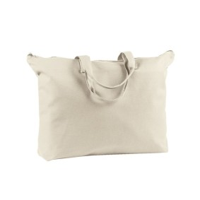 BE009 BAGedge Canvas Zippered Book Tote