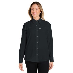 H615006 HUK Women's Tide Point Long Sleeve Shirt