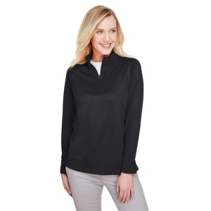 M748W Harriton Women's Advantage Snag Protection Plus Quarter-Zip Pullover