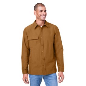 M72 Harriton Flex Twill Overshirt