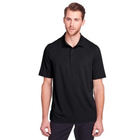NE100 North End JAQ Snap-Up Stretch Performance Polo