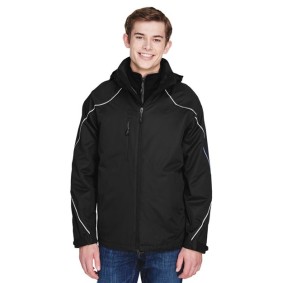 88196 North End Men's Angle 3-In-1 Jacket with Bonded Fleece Liner