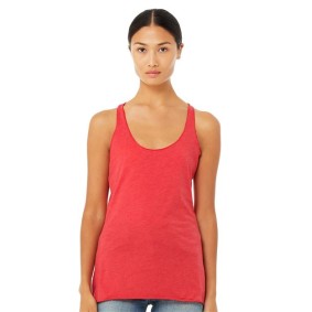 8430 BELLA  CANVAS Women's Triblend Racerback Tank
