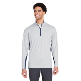 PG410 Puma Golf Mesa Stripe Quarter-Zip Pullover