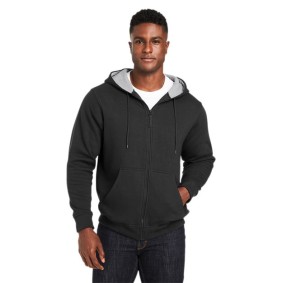 M711 Harriton Unisex ClimaBloc Lined Heavyweight Hooded Sweatshirt