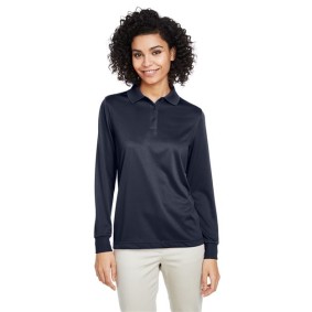 M348LW Harriton Women's Advantage Snag Protection Plus IL Long Sleeve Polo