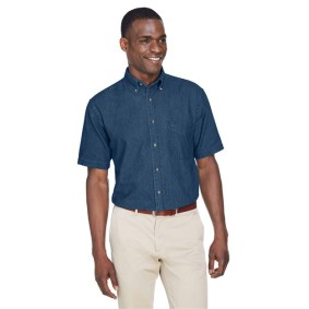 M550S Harriton Denim Shirt
