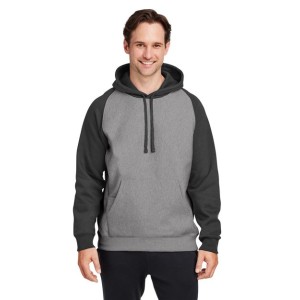 Team 365 Unisex Zone HydroSport Heavyweight Colorblock Hooded Sweatshirt Team 365 Unisex Zone HydroSport Heavyweight Colorblock Hooded Sweatshirt