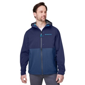 O001647 vineyard vines Men's On-The-Go Packable Rain Shell