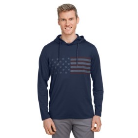 537474 Puma Golf Volition Patriotic Hooded Pullover