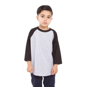SHRAGY Shaka Wear Youth Three-Quarter Sleeve Raglan