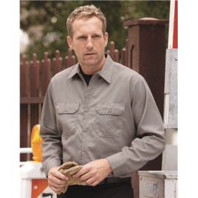 ST52 Red Kap Utility Long Sleeve Work Shirt