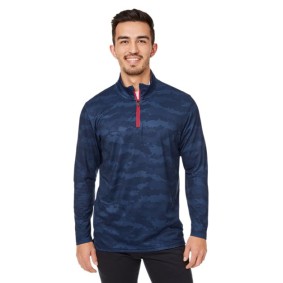 599440 Puma Golf Volition Flanked Quarter-Zip Pullover