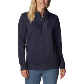 2013161 Columbia Women's Hart Mountain Quarter-Zip Pullover