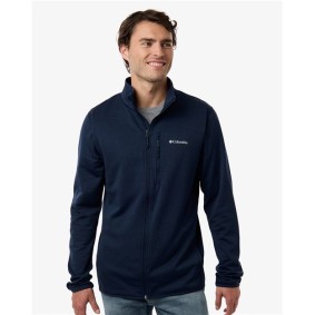 213684 Columbia Men's Essential Hike Grid Fleece Full-Zip