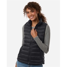 W26717 Weatherproof Women's Lightweight Poly-filled Packable Vest