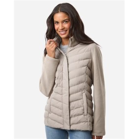 W26719 Weatherproof Women's Mixed Media Chevron Jacket