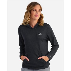 H6130023 HUK Women's Coldfront Hooded Sweatshirt