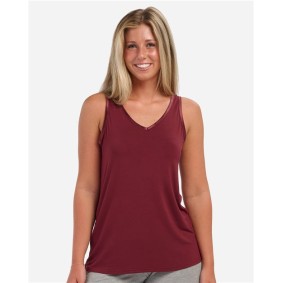 BW2504 Boxercraft Women's Bamboo V-Neck Tank Top
