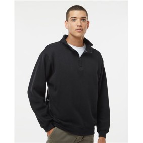 8634 J America Heavyweight Fleece Quarter-Zip Sweatshirt