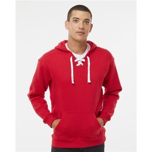 8830 J America Sport Lace Hooded Sweatshirt