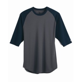 4133 Badger B-Core Three-Quarter Sleeve Baseball T-Shirt