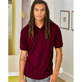 054X Hanes Ecosmart Jersey Polo