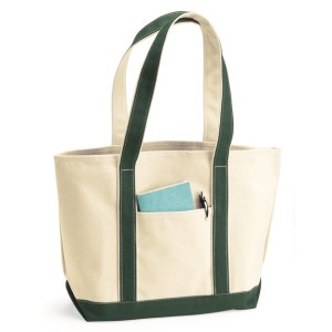 8871 Liberty Bags Windward Large Cotton Canvas Classic Resort Tote
