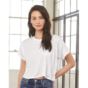 8881 BELLA  CANVAS Womens Flowy Boxy Tee