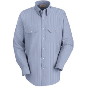 SL50 Red Kap Deluxe Long Sleeve Uniform Shirt