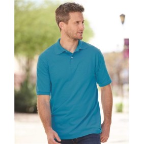 437MSR JERZEES Men's SpotShield 5050 Polo 437MSR JERZEES Men's SpotShield 5050 Polo