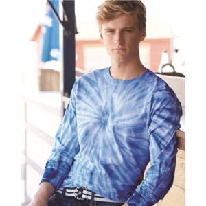 240CY Dyenomite Cyclone Pinwheel Tie-Dyed Long Sleeve T-Shirt