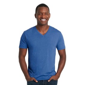 6040 Next Level Triblend V-Neck T-Shirt