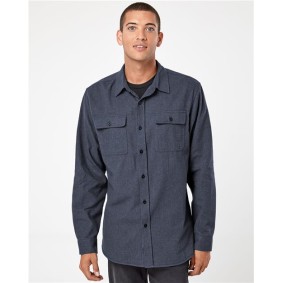 8200 Burnside Solid Flannel Shirt