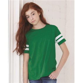 6137 LAT Youth Football Fine Jersey Tee
