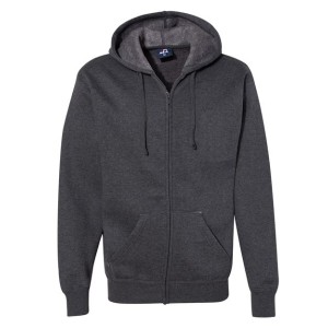 8821 J America Premium Full-Zip Hooded Sweatshirt