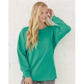 T14 Boxercraft Women's Jersey Pom Pom Long Sleeve T-Shirt