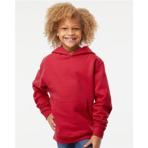SS4001Y Independent Trading Co Youth Midweight Hooded Sweatshirt