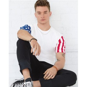 3976 Code Five Stars  Stripes T-Shirt
