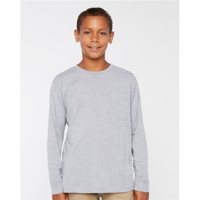 6201 LAT Youth Fine Jersey Long Sleeve Tee