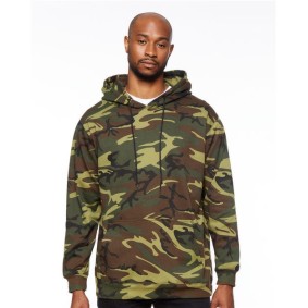 3969 Code Five Camo Pullover Fleece Hoodie