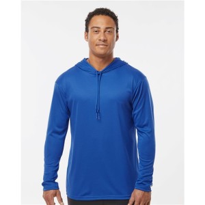 4105 Badger B-Core Hooded Long Sleeve T-Shirt