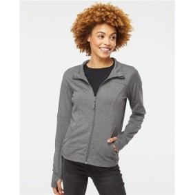 EXP60PAZ Independent Trading Co Women's Poly-Tech Full-Zip Track Jacket