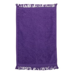 T100 Q-Tees Fringed Fingertip Towel