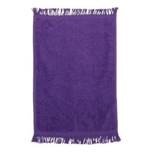 T100 Q-Tees Fringed Fingertip Towel