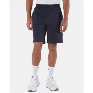 8180 Champion Cotton Jersey 9 Shorts with Pockets