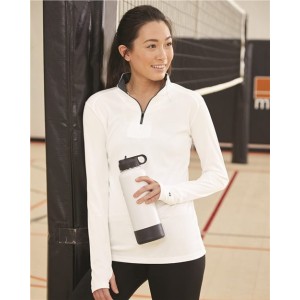 4103 Badger Womens B-Core Quarter-Zip Pullover