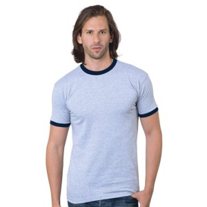 1800 Bayside USA-Made Ringer T-Shirt